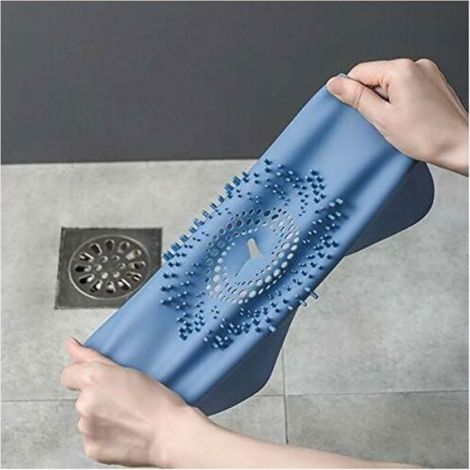 Grille De Bonde - Silicone Souple 28 X 28 Cm - Pour Salle De Bain - 2 Pièces (1/5)