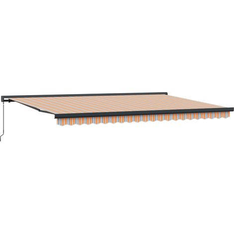 Maison Exclusive - Tenda retrattile Multicolore 500 × 300 cm Tela e Alluminio (1/5)