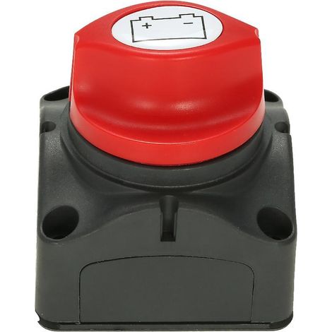 Drehschalter zur Batteriewahl, Batterietrennschalter Ein/Aus für Auto, Wohnmobil, Boot (1/5)