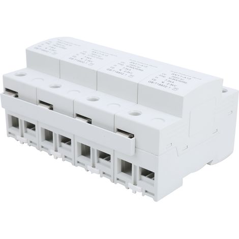 Parafoudre 4 pôles disjoncteur protection foudre domestique 385V AC 15kA anti-surtension (1/5)