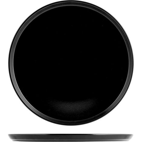 H&H Piatto Pizza STW Col/nero Cm33