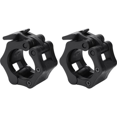 Collier Spinlock 50mm pour Barres d'Haltères et Poids de Fitness, Sécurise les Disques d'Entraînement (1/5)