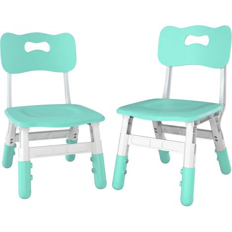 AIYAPLAY Kids Desk Chair Height Adjustable Lightweight Green (1/5)