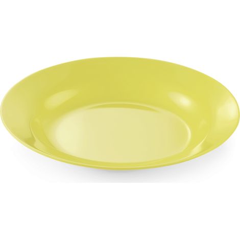 Assiette creuse mélamine Ø 20 cm jaune - Was Germany