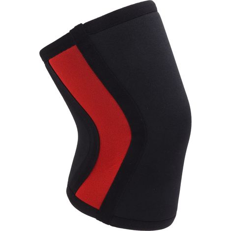 Manchon de genou ergonomique haute élasticité respirant soutien genou anti-douleur pour haltérophilie squat étirements XL (1/5)