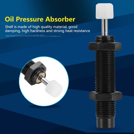 Amortisseur M10 x 8 mm pour amortisseur de pression d'huile pour vérin pneumatique AC1008-2 (1/5)