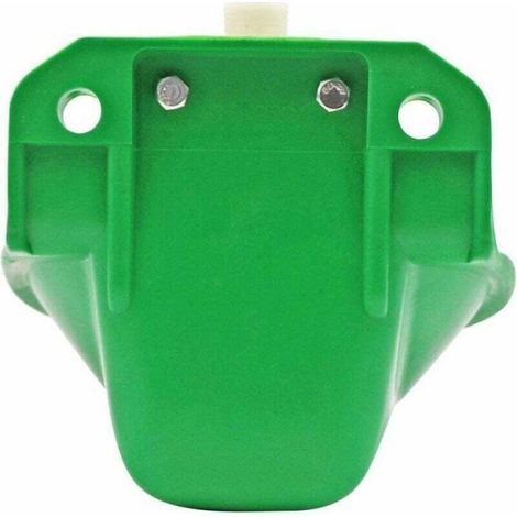 Bol D'eau Automatique - Flotteur Intégré - 1 L - 20 x 18,5 x 16 cm - Plastique Vert Antirouille (1/4)