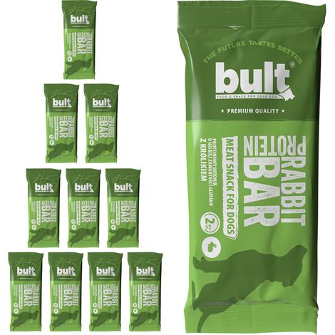 BULT BAR Hunde-Proteinriegel Kaninchen 10 x 75 g (1/3)