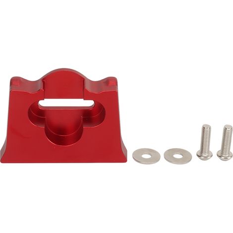 Limiteur de hayon en aluminium, loquet résistant à la rouille, accessoires d'arrêt de pare-chocs pour Wrangler JK JKU 2007 à 2018 rouge (1/5)