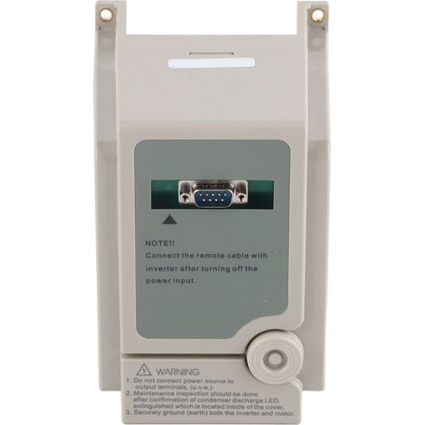 Variateur de fréquence à commande filaire de type divisé, 1,5 kW, entrée monophasée 220 V, sortie triphasée, série AS (1/5)