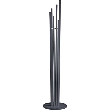Perchero moderno mod. 471 acabado lacado en azabache, 182 cm(alto)34 cm(ancho)34 cm(largo) (1/2)