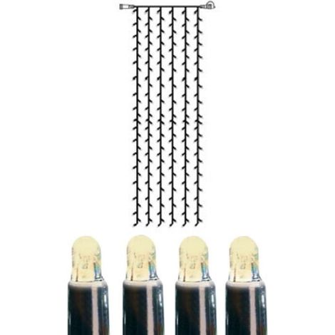 Star Trading Cortina luminosa profesional negra 100x200 cm