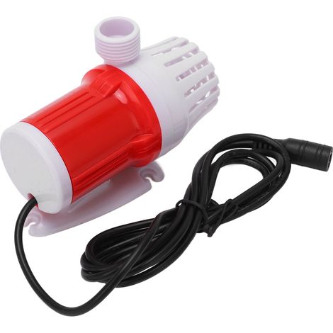Pompe surpresseur circulante sans balais 1200 L/h 20 W DC 12V pour aquarium et bac poissons (1/5)