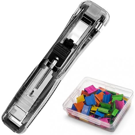 Pince à reliure sans agrafes avec 50 pinces réutilisables (1/5)