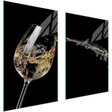 GLASSCHUTZPLATTE FÜR KÜCHE 65x52 WEIN (1/5)