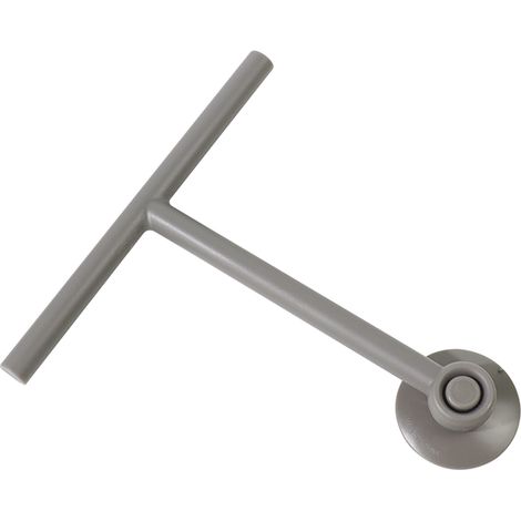 Grattoir de douche, grattoir à vitres, grattoir de douche en acier inoxydable avec ventouse puissante pour le nettoyage des miroirs et des vitres de salle de bain, marron (1/5)