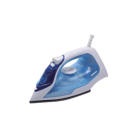 DIGIQUEST Ferro da stiro a vapore con piastra in acciaio Inox STEAMY STEEL S2, Vapore Regolabile, Serbatoio Trasparente 240ml, Tecnologia Antigoccia e Anticalcare (1/5)