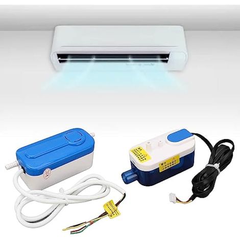 Pompe de relevage des condensats pour climatisation, mini-split automatique portable, débit de 24 l/h, compatible avec les climatiseurs AC110-240V et les déshumidificateurs de four. (1/5)