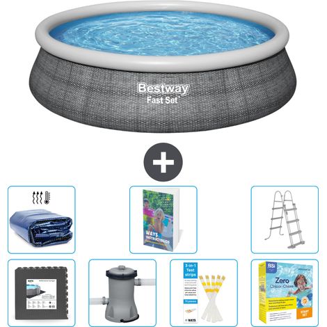Bestway Piscina Bestway Fast Set Rotonda - 457x107 cm - 8-pezzi  S459