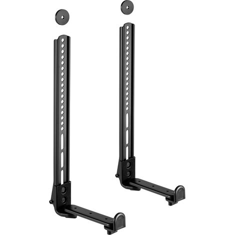 Maclean MC-914 -Universal Bar Stand de Sound Stand  (fino a 15 kg, per TV o Undermount) (1/5)