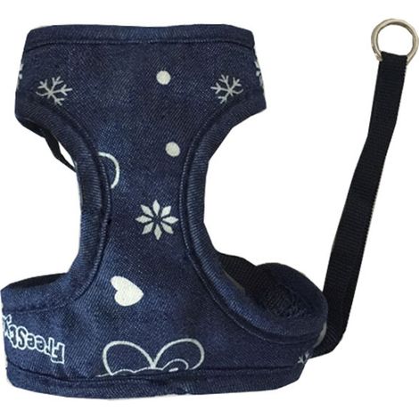 Filiyano-harnais de poitrine pour chien, laisse pour chien, harnais de promenade pour chien, harnais de poitrine pour chien de voyage, chien cowboy (1/5)