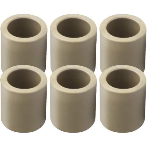 Connecteurs de Tuyauterie d'eau - Raccords raccords tuyauterie PPR droits diamètre intérieur 32mm, 6 pièces Pièces (1/5)
