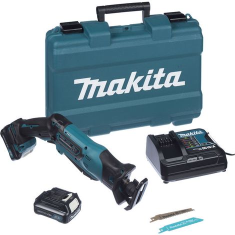 Makita - Akku-Reciprosäge 12V, 2 x 2,0 Ah Akkus, Ladegerät JR103DSAE (1/2)
