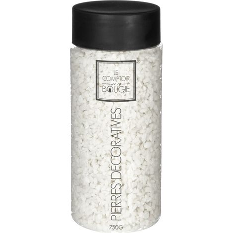 Pierres déco marbre blanc 750g - Atmosphera créateur d'intérieur (1/2)