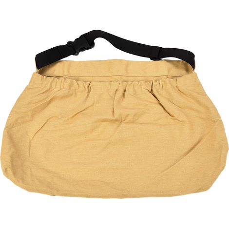 Sac de cueillette pour verger, tablier de récolte ajustable en tissu Oxford, couleur kaki, à porter à la taille, idéal pour le jardinage extérieur. (1/5)