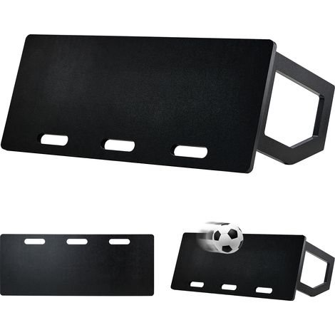 Mophorn Tabla de Rebote de Fútbol, Pared de Fútbol Portátil 100x40cm con Rebote de 2 Ángulos, Fabricada en HDPE, Equipo de Entrenamiento de Fútbol para Niños y Adultos, Entrenamiento de Pases y Tiro (1/5)