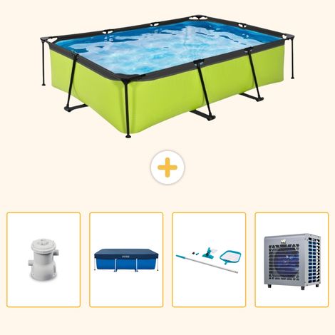 Exit-toys Piscine Exit Rectangulaire - 300x200x65 cm - 5-pièces  S283 (1/5)