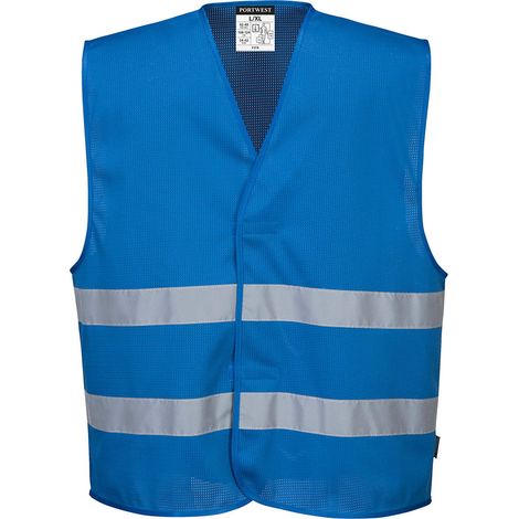 MESHAIR IONA BLUE XXL Warnweste