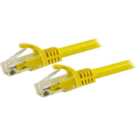Startech N6PATC15MYL cable de red Cat6 amarillo 15 metros (1/2)