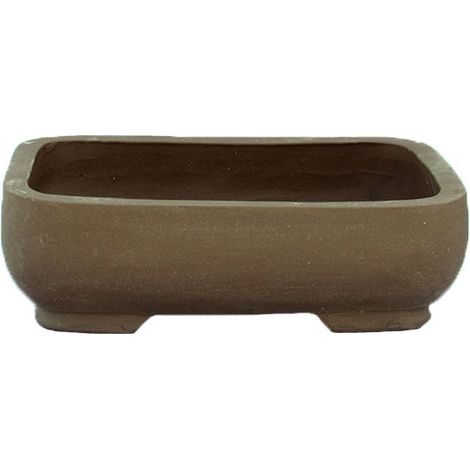 Vaso per bonsai rettangolare in gres 28,5x21x7 cm - GL25b