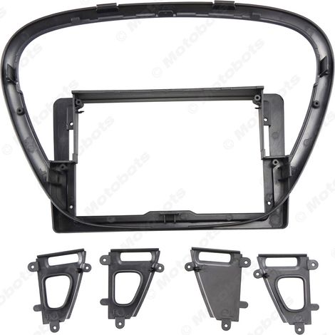 Compatible with 2004-2010 Peugeot 607 Android large screen navigation modification frame, car audio modification frame bracket, 9-inch (1/4)