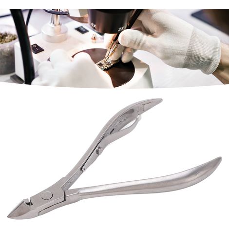 Pince à bec d'aigle en acier inoxydable, série d'outils de réparation électronique (1/5)