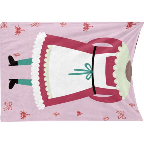 Personalisierte Weihnachtsdecke BL640-4 80x100cm, maßgefertigte Partydecken (1/5)