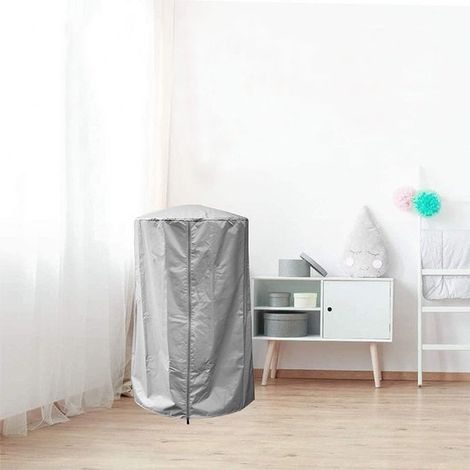 Kaminabdeckung für die Terrasse Schutzhüllen Schützen Sie Ihre Terrasse Wasserabweisendes Oxford Gewebe 96 x 61 x 61 cm Grau (1/5)
