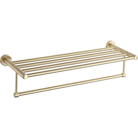 Mexen Remo estante para toalla, oro cepillado - 7050720-55 (1/2)