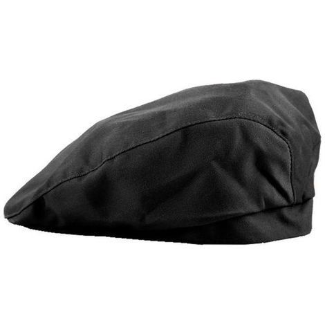 Gorro de chef elegante，apto para su uso en la industria hotelera，boina con forma de pato，para personal de restaurantes y cocinas (negro)