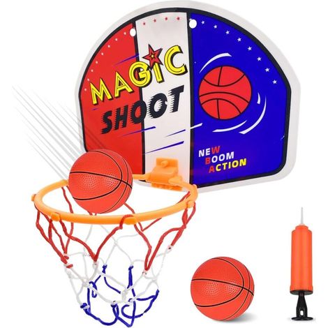 Panier de Basketball- 1 boule, Mini Panier de Basket Interieur (1/5)