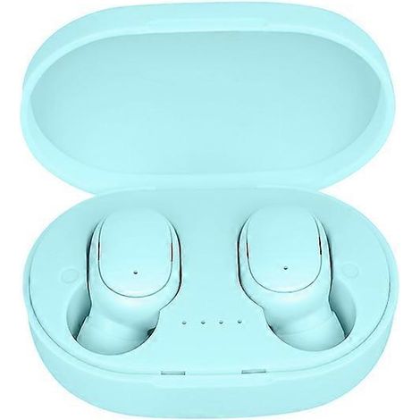 Casque audio A6S compatible Bluetooth Écouteurs sans fil TWS Macaron 5.2 compatibles Bluetooth (bleu) (1/5)