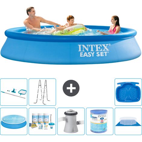 Intex Piscine Easy Set Ronde - 305x61 cm - 9-pièces S30496 (1/5)