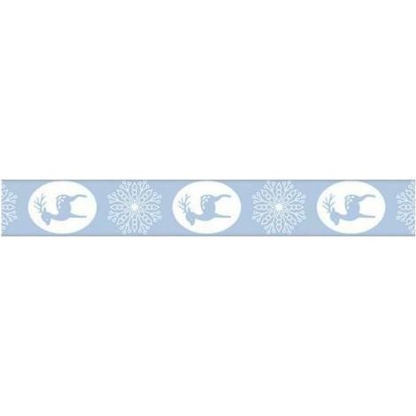 Masking Tape Renne bleu clair