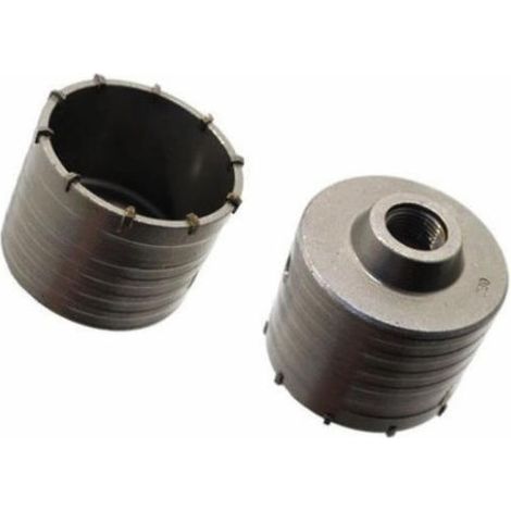 FRESA FRESE CAROTATRICE PER MURO CEMENTO TAZZA PUNTA CAROTATRICI 100 MM OX