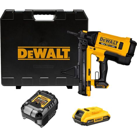 Clavadora de gas Dewalt DGN845D1-QW 18V 5Ah (1/4)