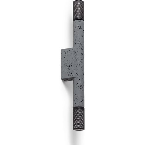 Aplique de Pared Cemento Dinska Duo Gris (1/5)