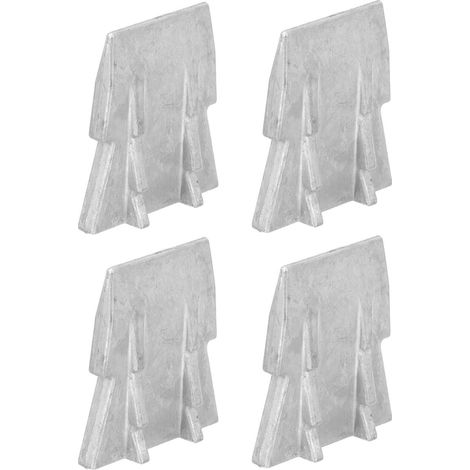 4 Pièces Coin pour Outil Multifonctionnel Outil Polyvalent Multifonctions Circulaire Coin De Fer Robuste De Fer pour Le Manche De Marteau Ménage (1/5)
