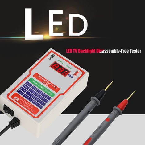 Testeur de LED pour écrans plats, 85‑245V, outil de diagnostic TV (1/5)