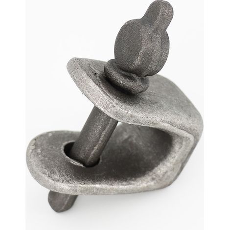 Ensemble tige verrou 12mm – Chape d'attelage brute à souder 13mm – Pour fixation robuste et applications industrielles (1/4)